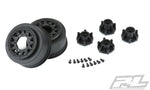 Raid 2.2"/3.0" Black 6x30 Removable Hex SC Wheels (2)