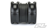 Carbine 1.9" Black Dually Wheels pour Crawlers F/R