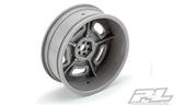 Slot Mag Drag Spec 2.2" Stone Gray Front Wheels