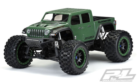 Carrosserie transparente Jeep Gladiator Rubicon X-MAXX prédécoupée