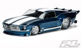 1967 Ford Mustang Clear Body Losi 22S, Slash, DR10 drag