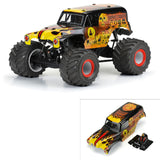 Grave Digger Fire Body pré-peint pour Losi LMT - Rouge