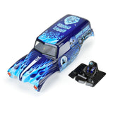 Grave Digger Ice Body pré-peint pour Losi LMT - Bleu 