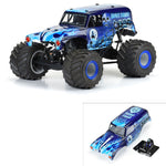 Grave Digger Ice Body pré-peint pour Losi LMT - Bleu 