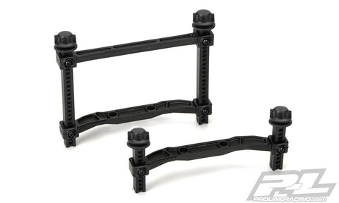 Supports de carrosserie F/R étendus pour Slash 4x4