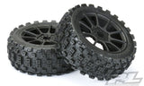 Badlands MX M2 1/8 MTD Mach 10 Noir Roues F/R