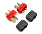 RC Sheathed T-Style Plug (2 Male)