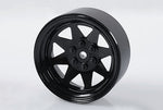 6 Lug Wagon 2.2" Steel Stamped Beadlock Wheels (Black)