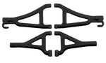 Bras triangulaires avant RPM pour Traxxas 1/16 E-Revo - Noir