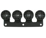 RPM Light Canister Set for RPM Front Bumper - Black