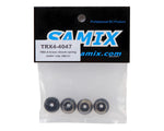 Samix Traxxas TRX-4 Brass Shock Spring Cups (Black) (4)