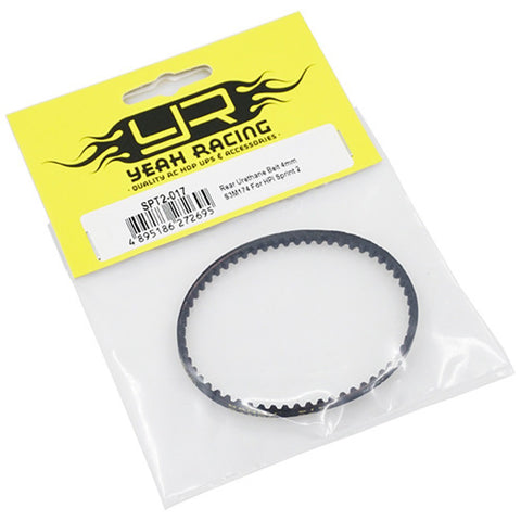 Rear Urethane Belt 4mm S3M174 For HPI Sprint 2