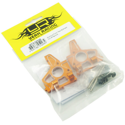 Aluminum Bulkhead for Front or Rear Orange For HPI Sprint 2