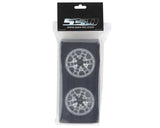 SSD RC Toycoma 1.9" Beadlock Crawler Wheels (Silver) (2)