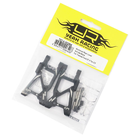 Aluminum Rear Lower Arm Set Black For Traxxas Ford GT 4 Tec 2.0 / 3.0