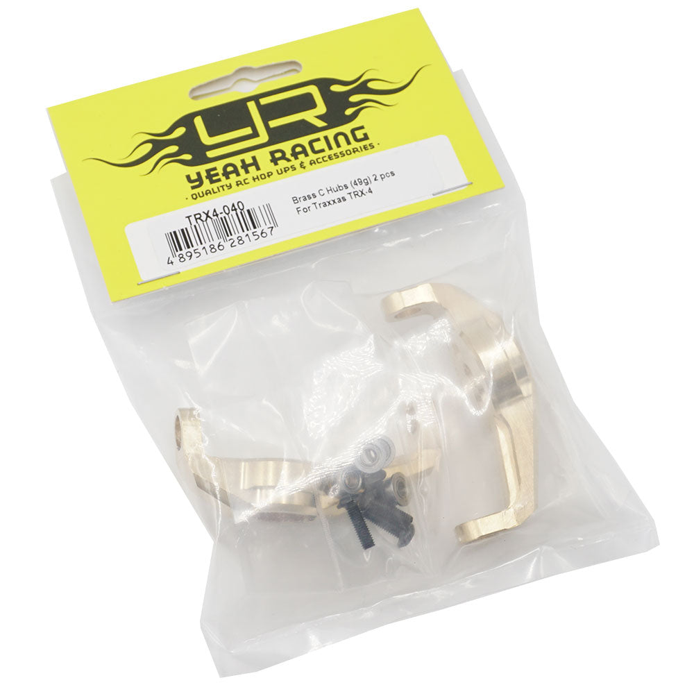 Yeah Racing 12mm Brass Hex Adaptor 8mm Offset 4pcs For Traxxas TRX