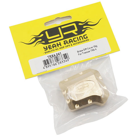 Brass Diff Cover 65g For Traxxas TRX-4 TRX-6 'G6 Certified'