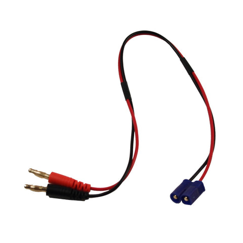 Fiche adaptateur EC5 mâle vers chargeur 18po - 18AWG