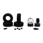 Aluminum CNC 5 Spoke Beadlock Wheel Set For Kyosho Mini-Z 4x4 Toyota