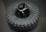 Steel Spare Tire Carrier For RC Crawler Black