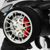 Aluminum Transmitter Steering Wheel Set Type A For Futaba KO Sanwa Flysky NB4