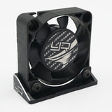 Support de ventilateur en aluminium 30 mm et 40 mm noir