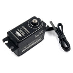 Aluminum Case Low Profile Digital High Speed Coreless Servo For 1/10 RC Black